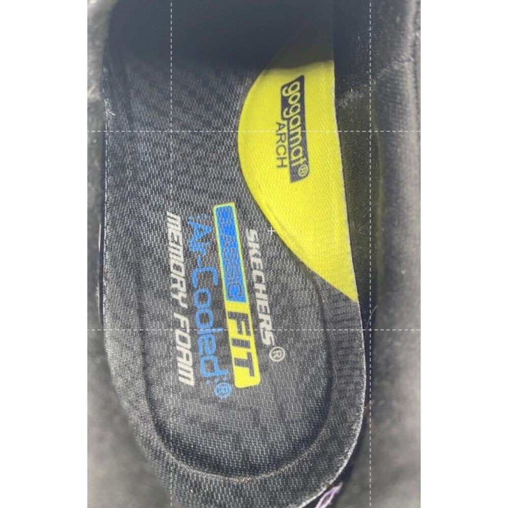 Skechers Delson Cicada Mens 8.5 Gray Arch Fit Air Cooled Memory Foam Shoes - Picture 10 of 12